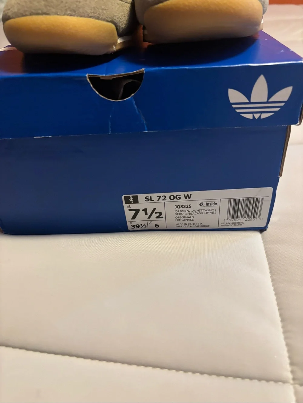 Adidas SL 72 -Suede- Orbit Green